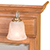 Traditional Crown Style
Bell Alabaster Light Globe
Satin Nickel Light Fittings Finish