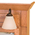 Beveled Crown Style
Plain with Top Plythe Block Side Molding
Plain Top Molding
Cone Frosted Light Globe
Oil Rubbed Bronze Light Fittings Finish