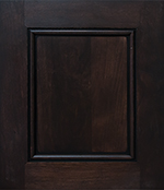 Cherry Walnut with Black Glaze