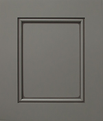 Maple Fog Gray Paint with Mocha Glaze