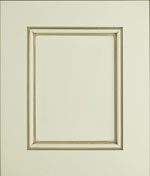Maple White Painted With Pewter Glaze
