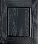 Red Oak Black Painted