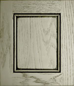 Red Oak Taupe Gray Paint with Black Glaze