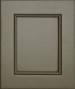 Maple Powder Gray with Mocha Glaze
